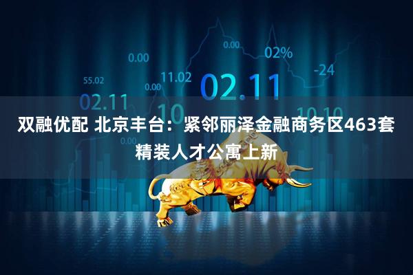 双融优配 北京丰台：紧邻丽泽金融商务区463套精装人才公寓上新