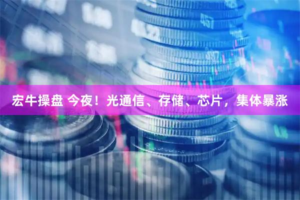 宏牛操盘 今夜！光通信、存储、芯片，集体暴涨